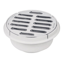 Cargar imagen en el visor de la galería, Coladera universal de polipropileno 5', rejilla cromada