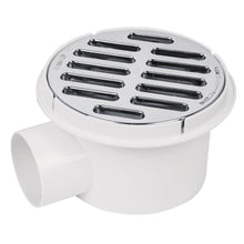 Cargar imagen en el visor de la galería, Coladera polipropileno 5', salida lateral 2', rejilla