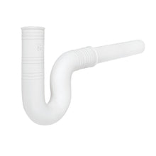 Cargar imagen en el visor de la galería, Céspol flexible para lavabo, PVC c/ext 20 cm, 1-1/4'