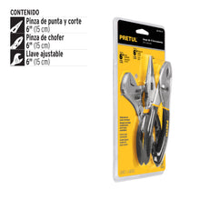 Cargar imagen en el visor de la galería, Juego de 1 perico y 2 pinzas, Pretul