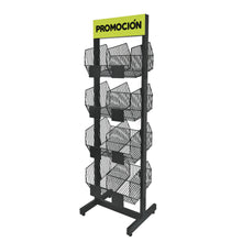 Cargar imagen en el visor de la galería, Rack botadero, metálico, 4 niveles