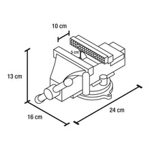 Cargar imagen en el visor de la galería, Tornillos de banco, hierro gris, 4', Pretul