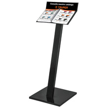 Cargar imagen en el visor de la galería, Rack de pedestal para consulta de catálogo