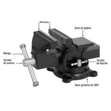 Cargar imagen en el visor de la galería, Tornillos de banco, hierro gris, 4', Pretul