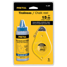 Cargar imagen en el visor de la galería, Tiralíneas 50 ft, incluye gis, Pretul