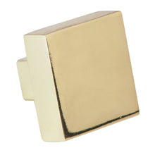 Cargar imagen en el visor de la galería, Perilla, latón brillante, estilo Andamio