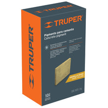 Cargar imagen en el visor de la galería, Pigmento para cemento, 1 kg, amarillo óxido