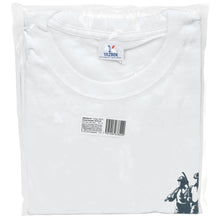 Cargar imagen en el visor de la galería, Camiseta blanca 100% algodón, estampada, talla 42