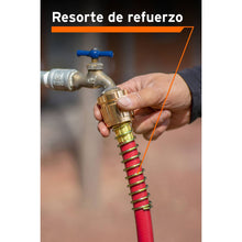 Cargar imagen en el visor de la galería, Manguera 1/2', super reforzada 4 capas, conexiones metal,25m