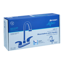 Cargar imagen en el visor de la galería, Mezcladora lavabo,tipo bar,manerales palanca,acero inox,Aqua