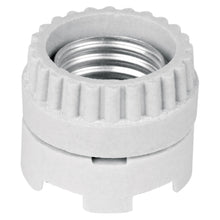 Cargar imagen en el visor de la galería, Portalámpara de porcelana, tipo anuncio, Volteck