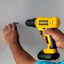Cargar imagen en el visor de la galería, Taladro inalámbrico, batería ion litio 12 V Pretul