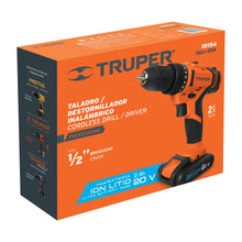 Cargar imagen en el visor de la galería, Taladro inalámbrico, batería ion litio 20 V, 3/8'