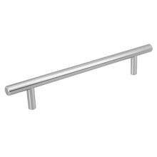 Cargar imagen en el visor de la galería, Jaladera, niquel satinado, estilo Cilindro, 160 mm