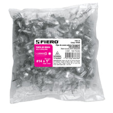 Cargar imagen en el visor de la galería, Pija hexagonal,punta broca c/rondanas 1', bolsa c/100 pzas