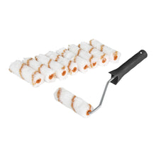 Cargar imagen en el visor de la galería, Kit 9 repuestos de mini rodillos de 4' y 1 maneral