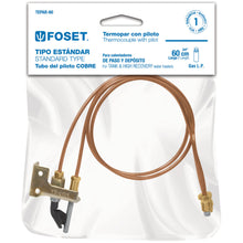 Cargar imagen en el visor de la galería, Termopar con piloto 60 cms