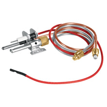 Cargar imagen en el visor de la galería, Termopar tipo flauta con bujía, 60 cm
