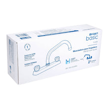 Cargar imagen en el visor de la galería, Mezcladora para fregadero, manerales acrílicos, corto, Basic