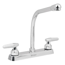 Cargar imagen en el visor de la galería, Mezcladora para fregadero, manerales cono,cuello cobra,Basic