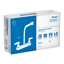 Cargar imagen en el visor de la galería, Mezcladora para fregadero, manerales cono,cuello cobra,Basic