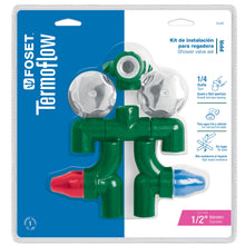 Cargar imagen en el visor de la galería, KIT de conexiones y válvulas PPR para instalación regadera