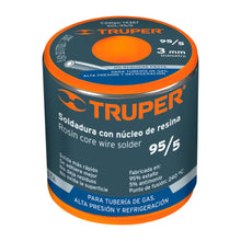 Cargar imagen en el visor de la galería, Soldadura con núcleo resina 95/5, tubería de gas, 450 g