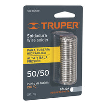 Cargar imagen en el visor de la galería, Mini soldadura sólida 50/50 para tubería hidráulica, 70 g