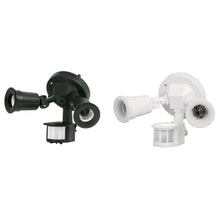 Cargar imagen en el visor de la galería, Arbotante blanco con sensor de movimiento, 2XE26, Max. 300 W