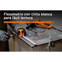 Cargar imagen en el visor de la galería, Combo Esmeriladora 4-1/2&#39; 800W c/lentes de seg y flexómetro
