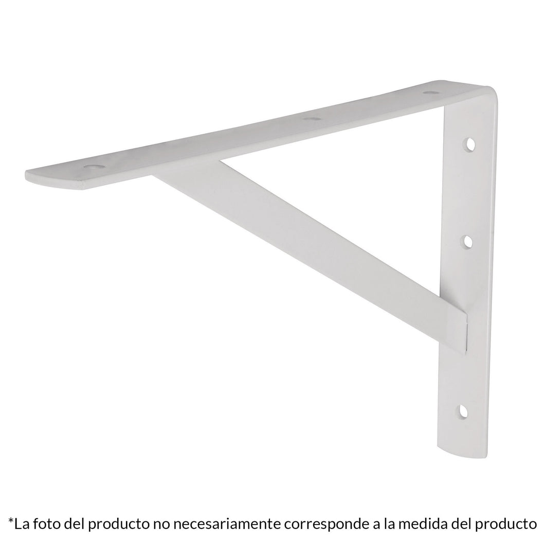 Ménsula reforzada, 13 x 20', blanca