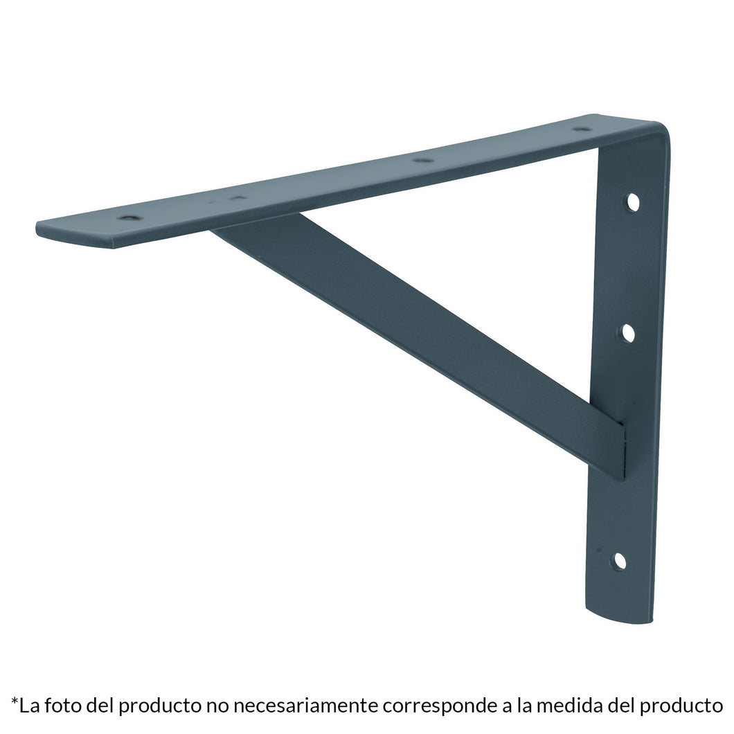 Ménsula reforzada, 13 x 20', gris