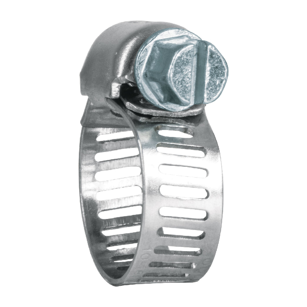 Mini-abrazadera reforzada, # 4, 3/8 - 5/8', bolsa 10 pzas