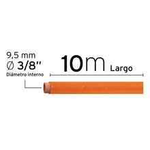 Cargar imagen en el visor de la galería, Manguera de PVC, baja presión, 10 m, 3/8
