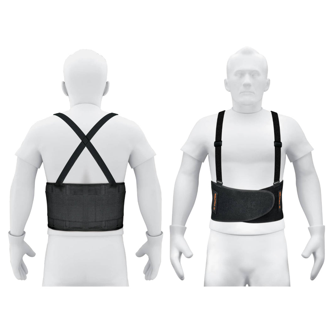 Faja con tirantes ajustables, tercer cinturón, extra grande
