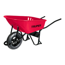 Cargar imagen en el visor de la galería, Carretilla 6 ft3, llanta neumática reforzada
