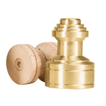 Cargar imagen en el visor de la galería, Plomada de latón tipo Guatemala, 8 oz
