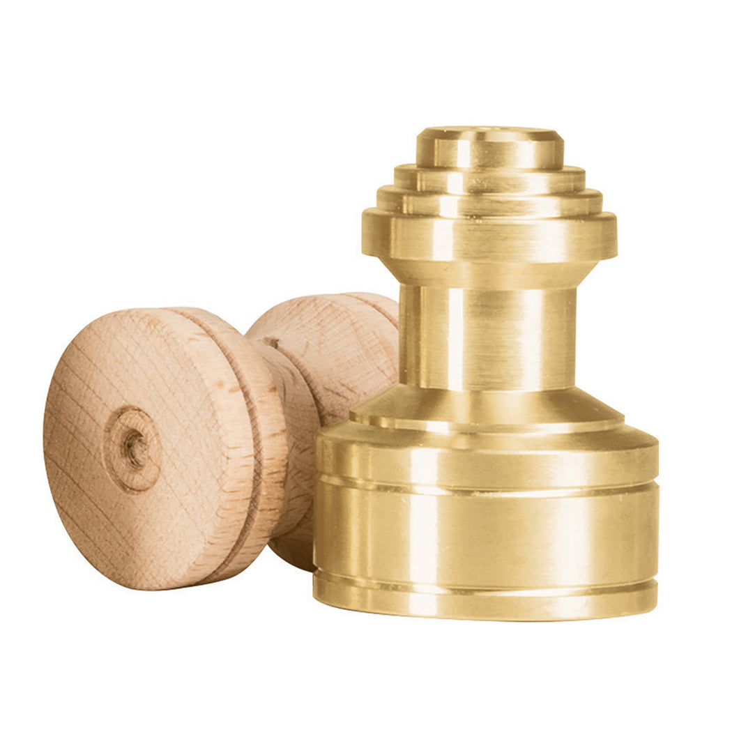 Plomada de latón tipo Guatemala, 8 oz