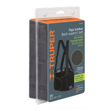 Cargar imagen en el visor de la galería, Faja con tirantes ajustables, ventilada, talla mediana
