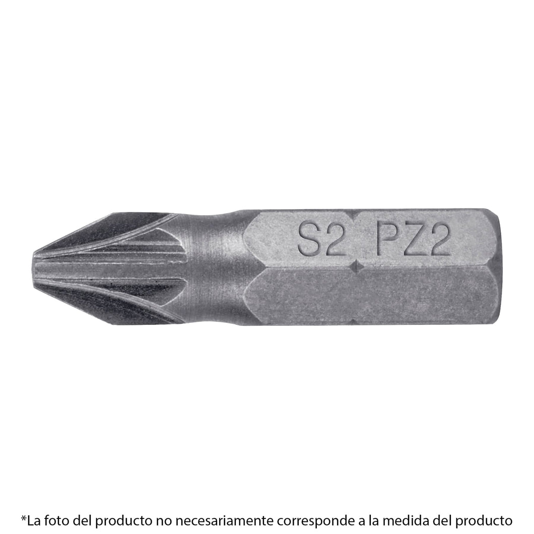 Puntas para desarmador Pozidriv, PZ1, 1', 5 piezas