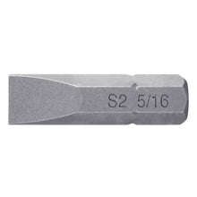 Cargar imagen en el visor de la galería, Puntas para desarmador planas, P31, largo 1&#39;, 5 piezas

