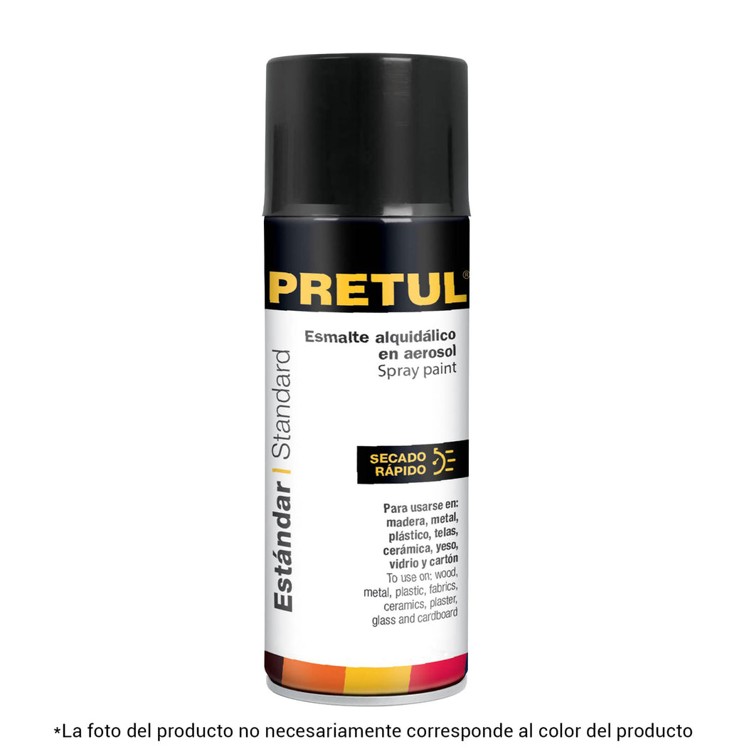 Pintura (Esmalte acrílico) en aerosol, naranja, Pretul