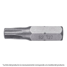 Cargar imagen en el visor de la galería, Puntas para desarmador Torx seg T25, 1&#39;, 5 piezas
