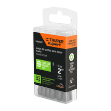 Cargar imagen en el visor de la galería, Puntas para desarmador Torx seg T27, 2&#39;, 5 piezas
