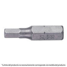 Cargar imagen en el visor de la galería, Puntas para desarmador hexagonales 3/32, 1&#39;, 5 piezas
