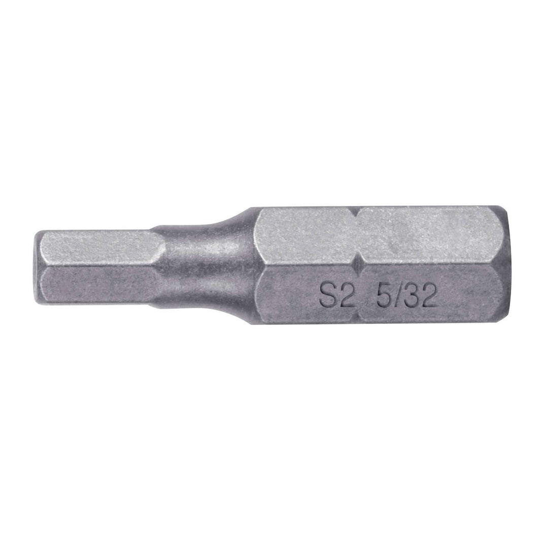 Puntas para desarmador hexagonales 5/32, 1', 5 piezas