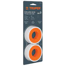 Cinta sella roscas, uso general, 7 m, en blister