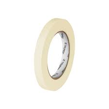 Cinta masking tape, 1/2' x 50 m