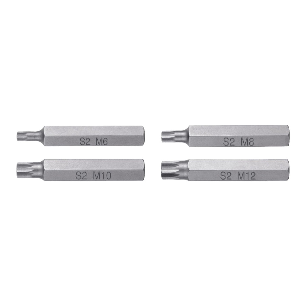 Puntas para desarmador bristol combinadas, 3', 4 piezas