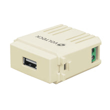 Cargar imagen en el visor de la galería, Módulo puerto USB, línea Italiana, color marfil
